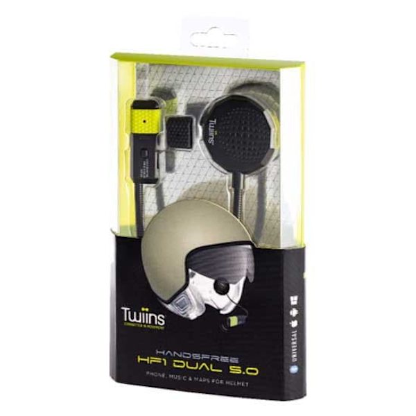 Twiins Intercom Hf1 Dual 5.0 Silver