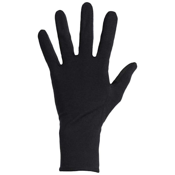 Icebreaker Handsker 260 Liners Merino Sort XS Mand