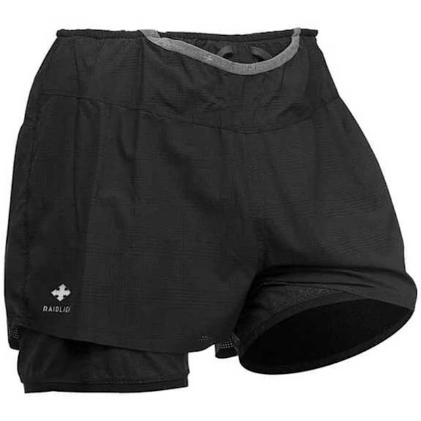 Raidlight Shorts R-light 2 In 1 Svart S Kvinna