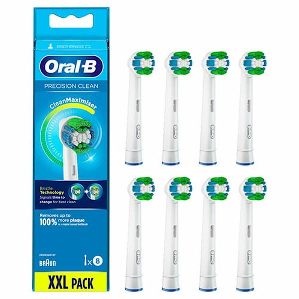 Oral B Byte Av Tandborste Precision Clean Maximiser 8 Enheter