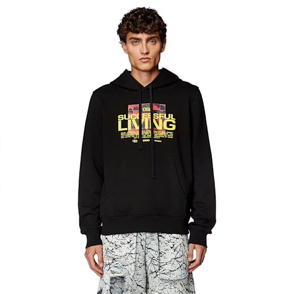 Diesel Luvtröja Ginn N1 Svart XL Man
