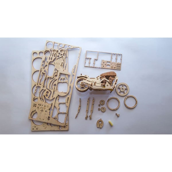 Ugears Cykel Trä Mekanisk Modell Guld