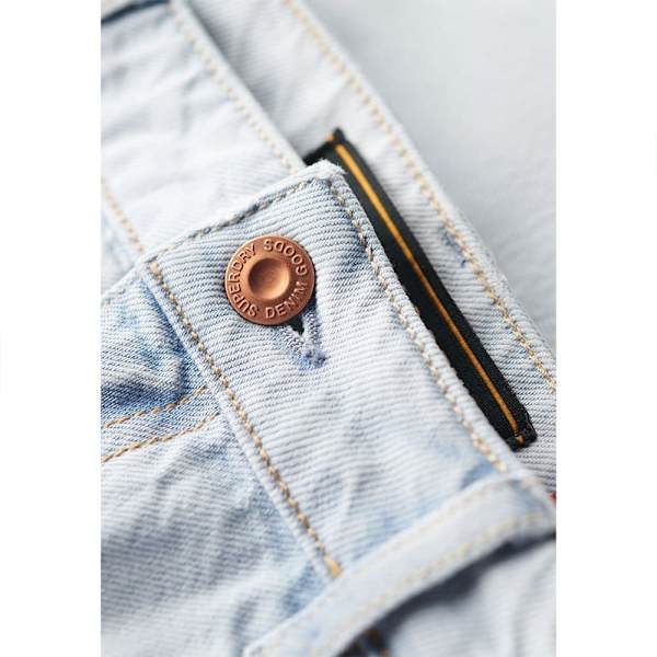 Superdry W7210317a Minikjol Blå 30 Kvinna