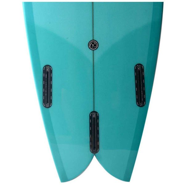 G&s Surfboards Surfbräda Summerfish Tint Gloss&polished 3 F Future 5´10´´ Blå 177.8 cm