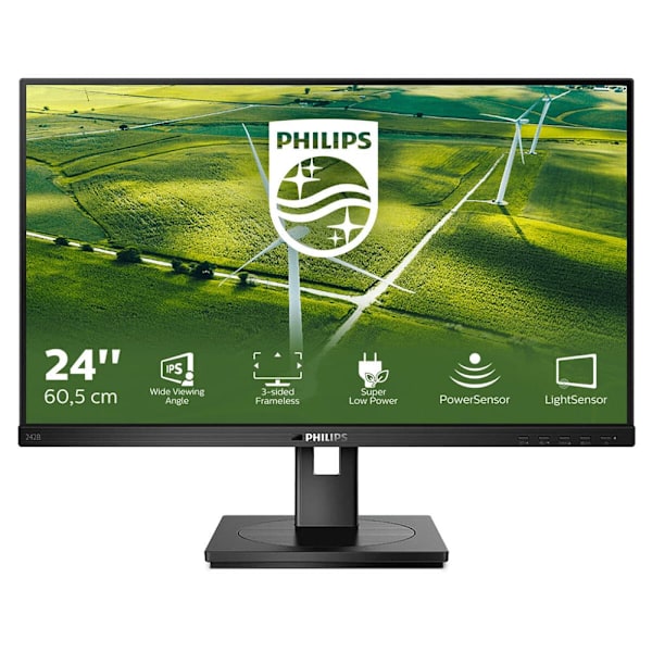 Philips 24b2xhm2 24´´ Fhd Ips Led 60hz Skærm  One Size / EU Plug Sort