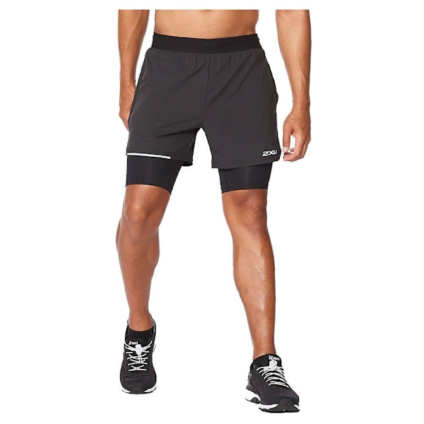 2xu Shorts Bukser Aero 2 In 1 5´´ Sort S Mand