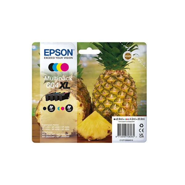 Epson Ink 604xl Multipack Mustekasetti