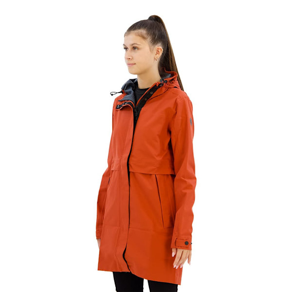 Agu Rain Jacka Orange XS Kvinna