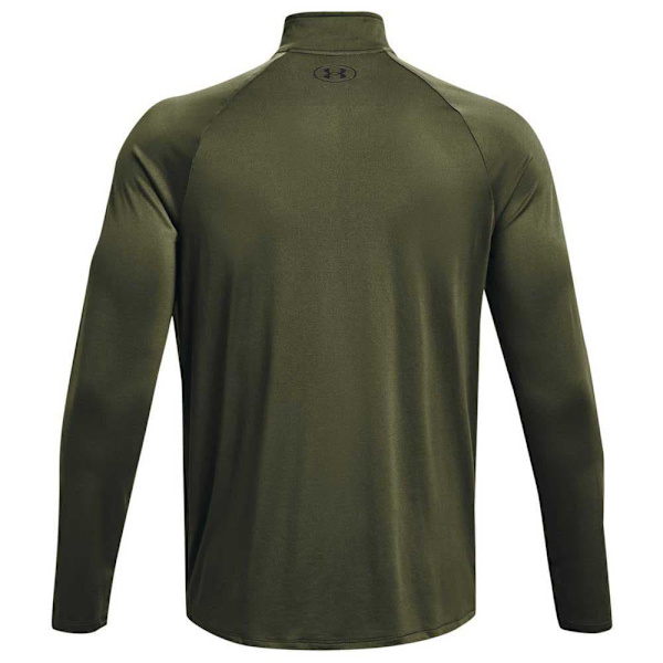 Under Armour Langærmet T-shirt Med Halv Lynlås Tech™ 2.0 Grøn L / Regular Mand