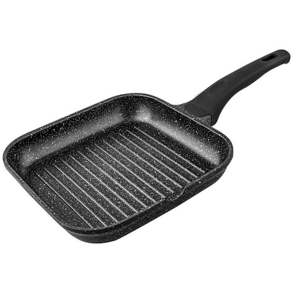 Supreme Stone Grill Fixed Handle Striped 28 Cm