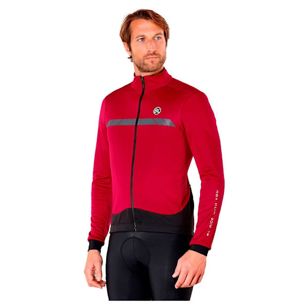 Bicycle Line Jakke Fiandre S2 Thermal Rød M Mand