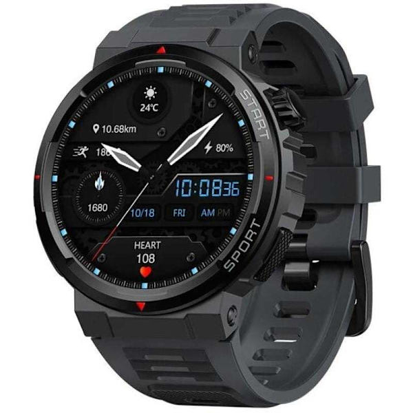 Zeblaze Ares 3 Plus Smartur Sort