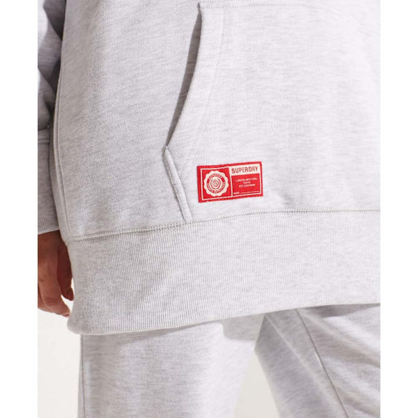 Superdry Kjole 5th Down Oversized Grå M-L Kvinde