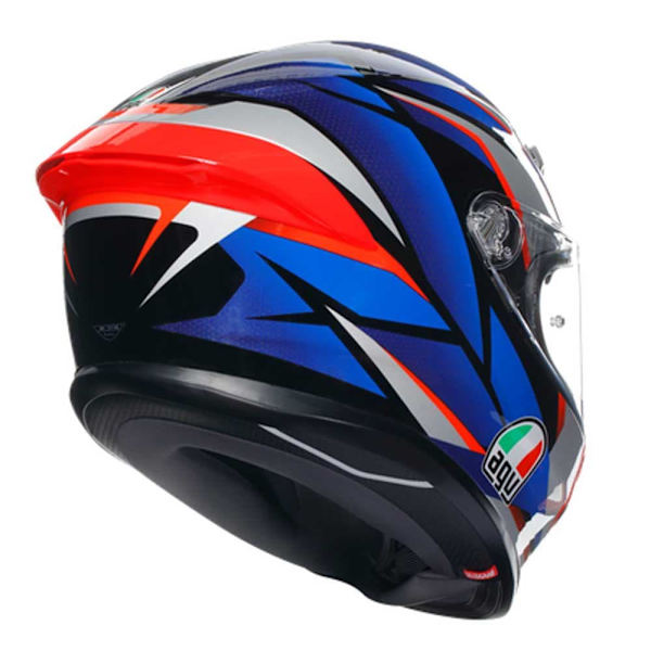 Agv Fullt Ansikte Hjälm K6 S E2206 Mplk Flerfärgad L