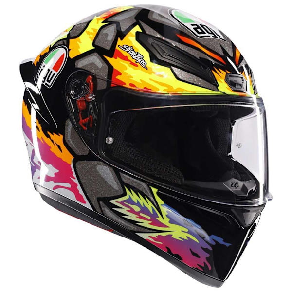 Agv K1 S Fullface-hjelm Flerfarvet XL