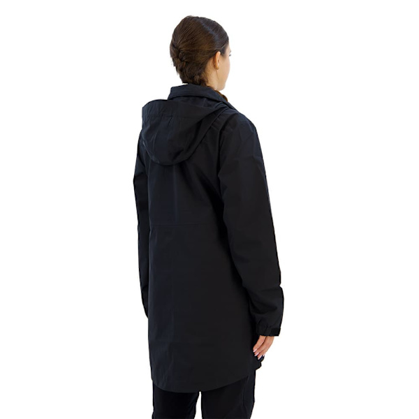 Vaude Escape Parka Sort 40 Kvinde