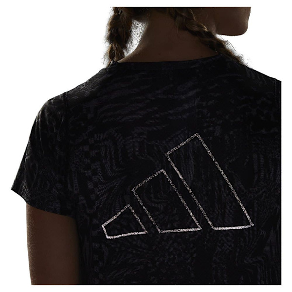 Adidas Lyhythihainen T-paita 3b Aop Musta XS Nainen