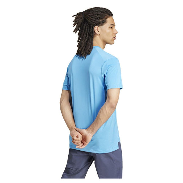 Adidas Mt T-shirt Med Korte ærmer Blå M Mand