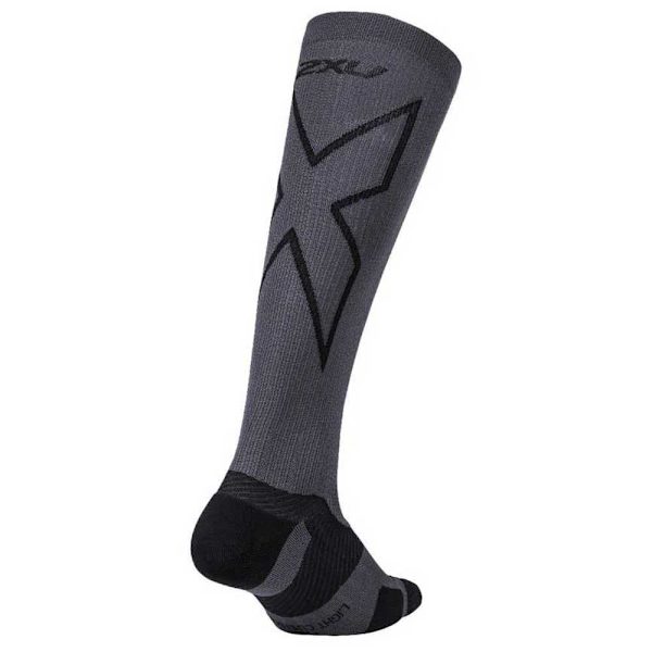 2xu Lange Strømper Vectr Light Cushion 32-37 Cm Grå EU 38-41 1/2 Mand