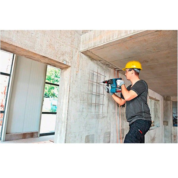 Bosch Professional Trådløs Combi Gbh 18v-26 F Blå