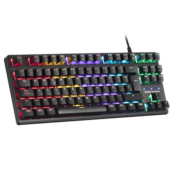 Mars Gaming Spel Mekaniskt Tangentbord Mkxtkl B Svart Portugal QWERTY