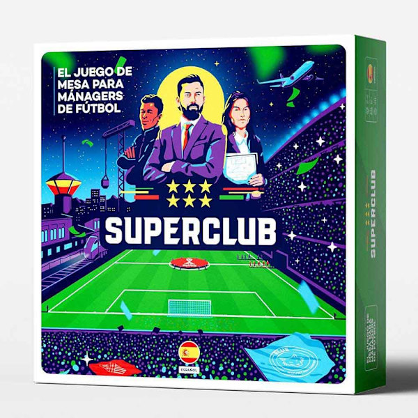 Superclub Jalkapallopäällikkölautapeli Kirkas