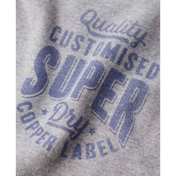Superdry Copper Label Chest Graphic T-shirt Med Korta ärmar Grå 3XL Man