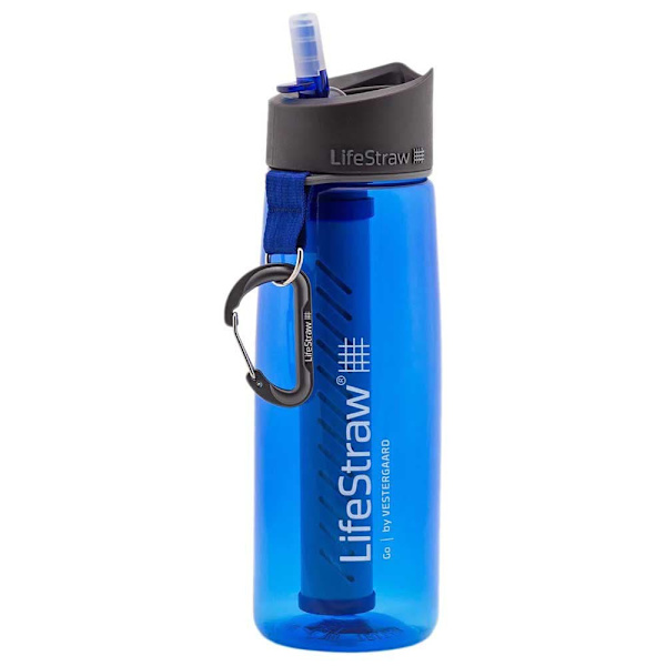 Lifestraw Vandfilterflaske Go 650ml Blå