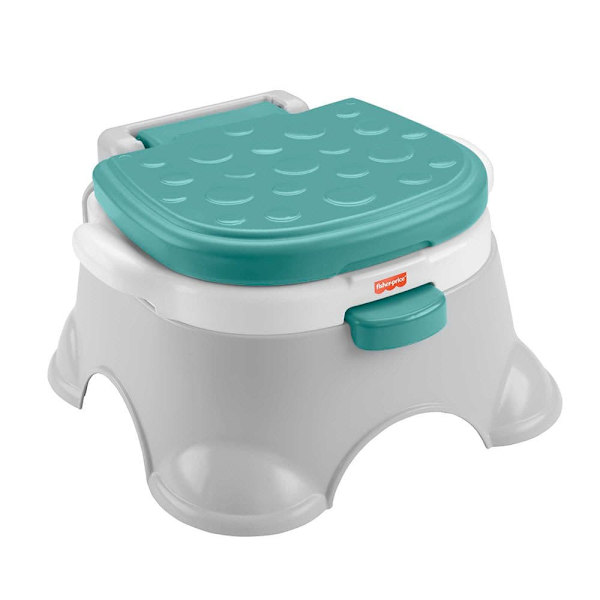 Fisher Price 3 1 1 Lær At Gå I Potten På Badeværelset Grøn,Hvid