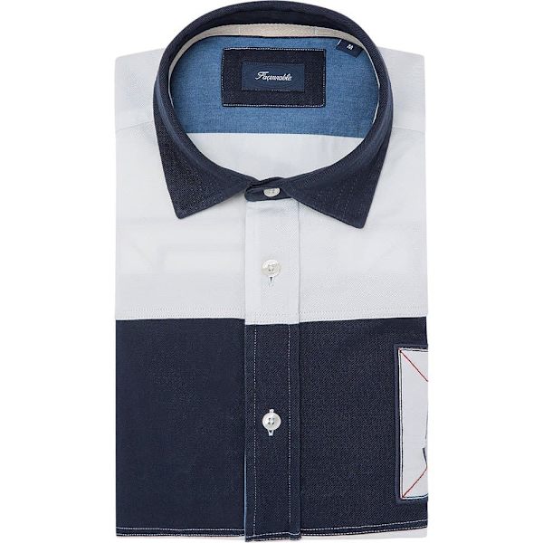 FaÇonnable Fm310810 Skjorte Med Lange ærmer Hvid L Mand