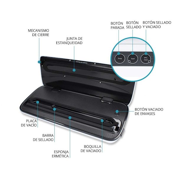 Tm Electron Bella Fresh Imuri Tiivistin Kirkas One Size / EU Plug