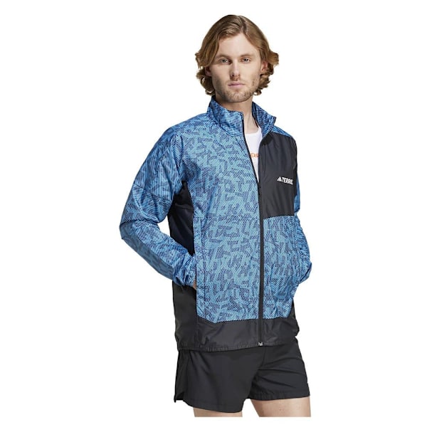 Adidas Terrex Trail Running Windbreaker Jakke  S Mand