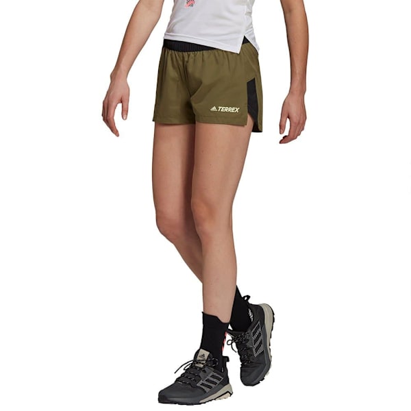 Adidas Shorts Bukser Trail 5´´ Grøn L Kvinde