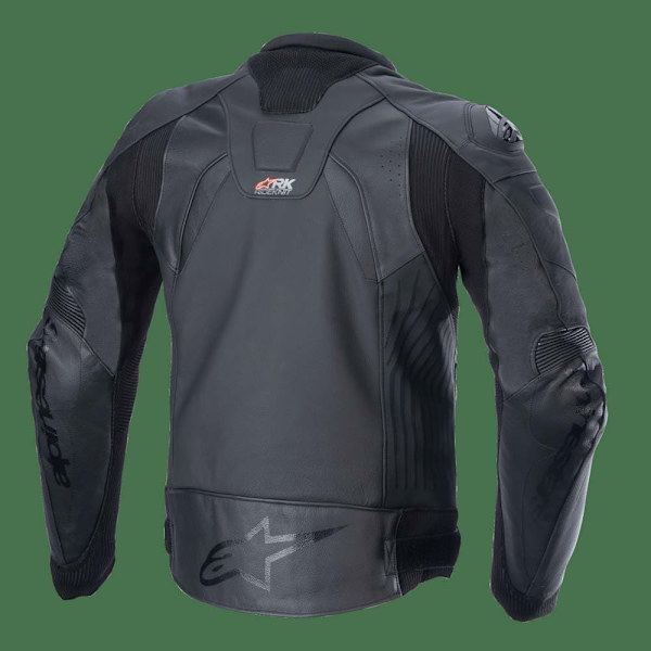 Alpinestars Gp Plus R V4 Ride Perforeret Læderjakke Sort 54 Mand