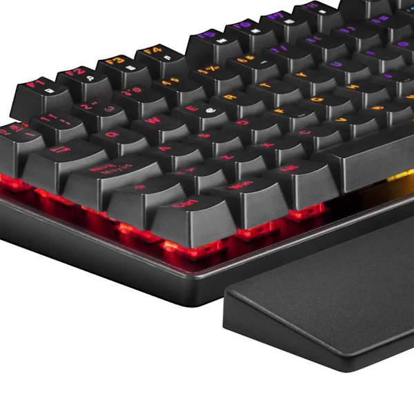 Mars Gaming Spel Mekaniskt Tangentbord Mkxtkl B Svart Spanish QWERTY