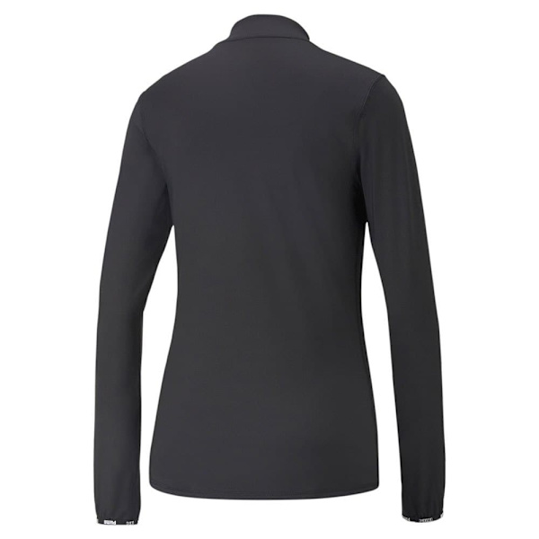 Puma Halv Lynlå Sweatshirt Strong Sort XS Kvinde
