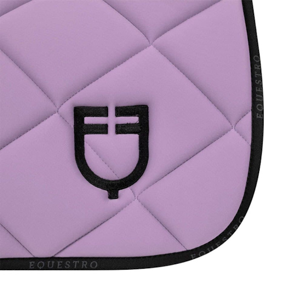 Equestro Gp Logo Dressyrsadel Lila Pony