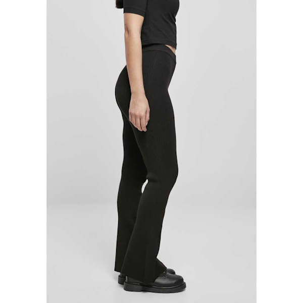 Urban Classics Knit Leggings Sort M Kvinde