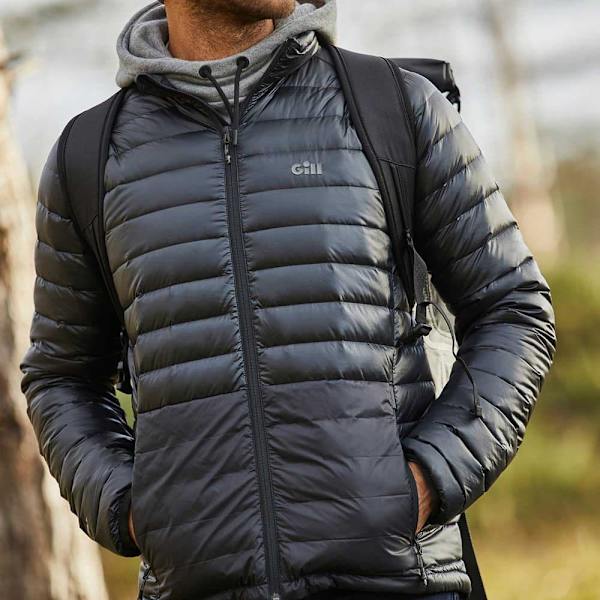 Gill Jacka Portland Svart XS Man