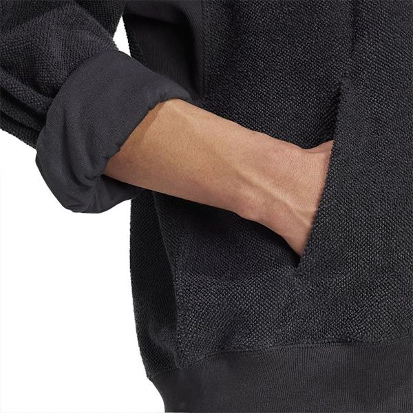 Adidas Elevated All Szn Terry Loop Hættetrøje Sort L / Regular Mand