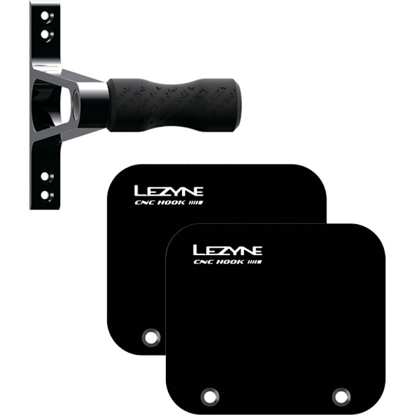 Lezyne Seinä Pyöränpidike Cnc Hook Hopeinen