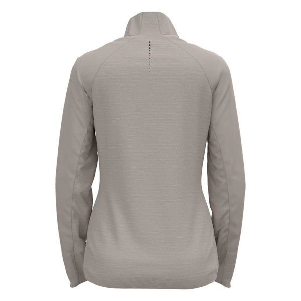 Odlo Jacka Run Easy Warm Hybrid Grå M Kvinna