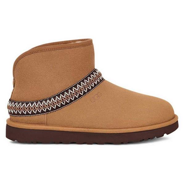 Ugg Classic Mini Crescent Støvler Brun EU 39 Kvinde