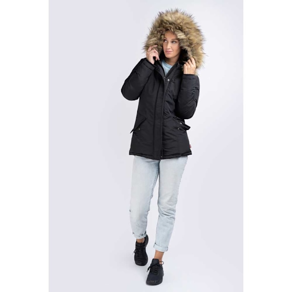 Lonsdale Takki Kimmeridge Musta XS Nainen
