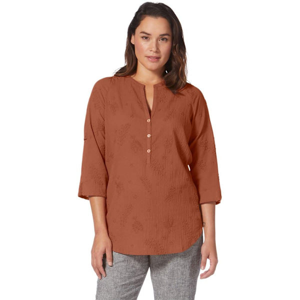 Royal Robbins Oasis Tunic Ii Pitkähihainen Paita Oranssi M Nainen
