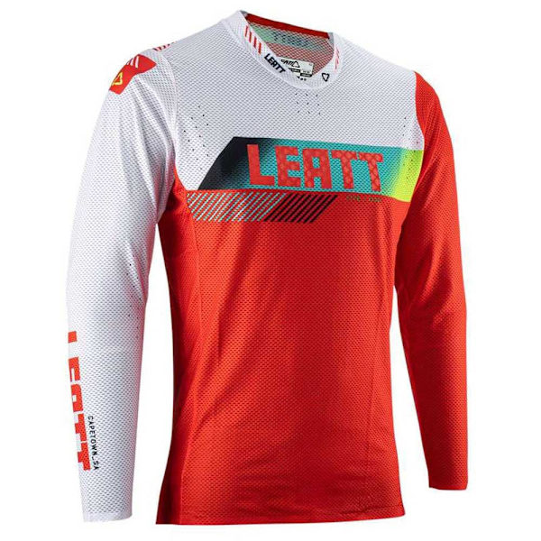 Leatt 5.5 Ultraweld T-shirt Med Lange ærmer Rød L Mand
