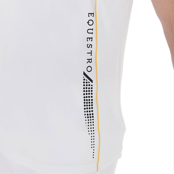 Equestro Kortärmad Polo Zip  2XL