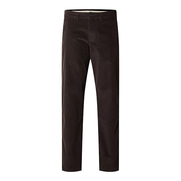 Selected Straight-miles Byxor Brun 38 / 32 Man