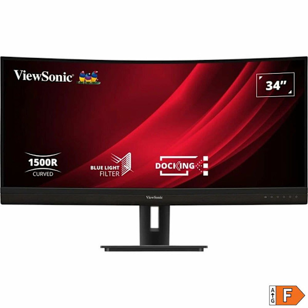 Viewsonic Böjd Monitor Vg3456c 34´´ 2k Va Led