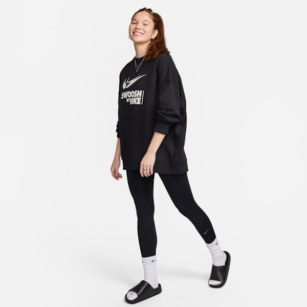 Nike Nk Df One Hr Leggings Svart XL Kvinna